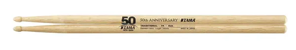 Барабанные палочки Tama 7A-50TH 50TH LIMITED DRUMSTICKS