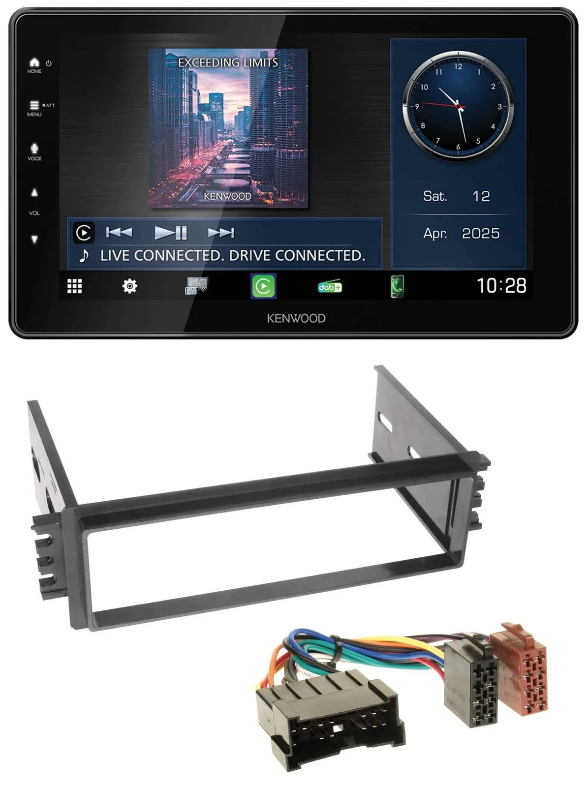 Kenwood MP3 Bluetooth USB DAB Autoradio für Hyundai Accent (2002-2005)