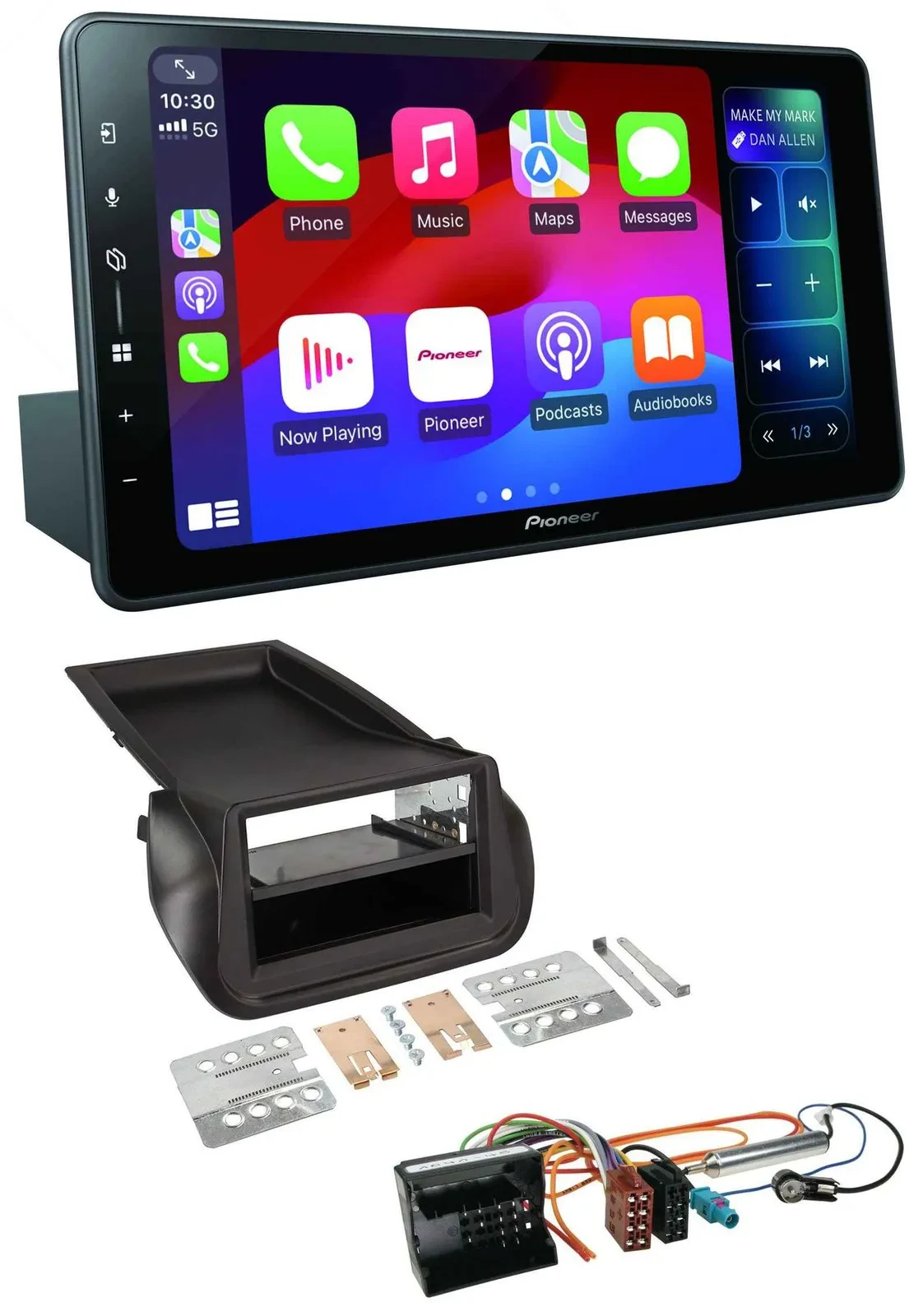 Автомагнитола для Citroen Nemo и Peugeot Bipper Pioneer Bluetooth, DAB, MP3, USB (с 2008)