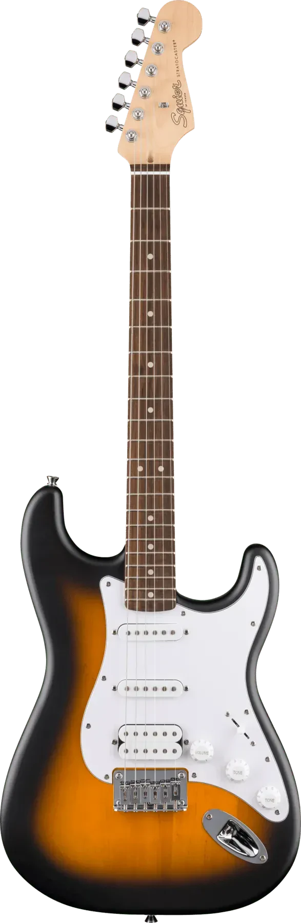 Электрогитара Squier by Fender Debut Stratocaster HT HSS LRL 2TS 2-Tone Sunburst