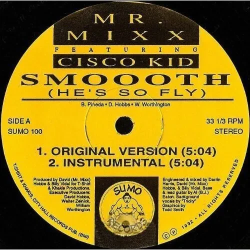 Виниловая пластинка Mr Mixx - Smoooth [He's So Fly] [New 12" Vinyl]