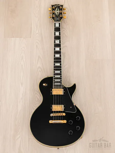 Электрогитара Gibson Les Paul Custom HH Black w/case USA 1978