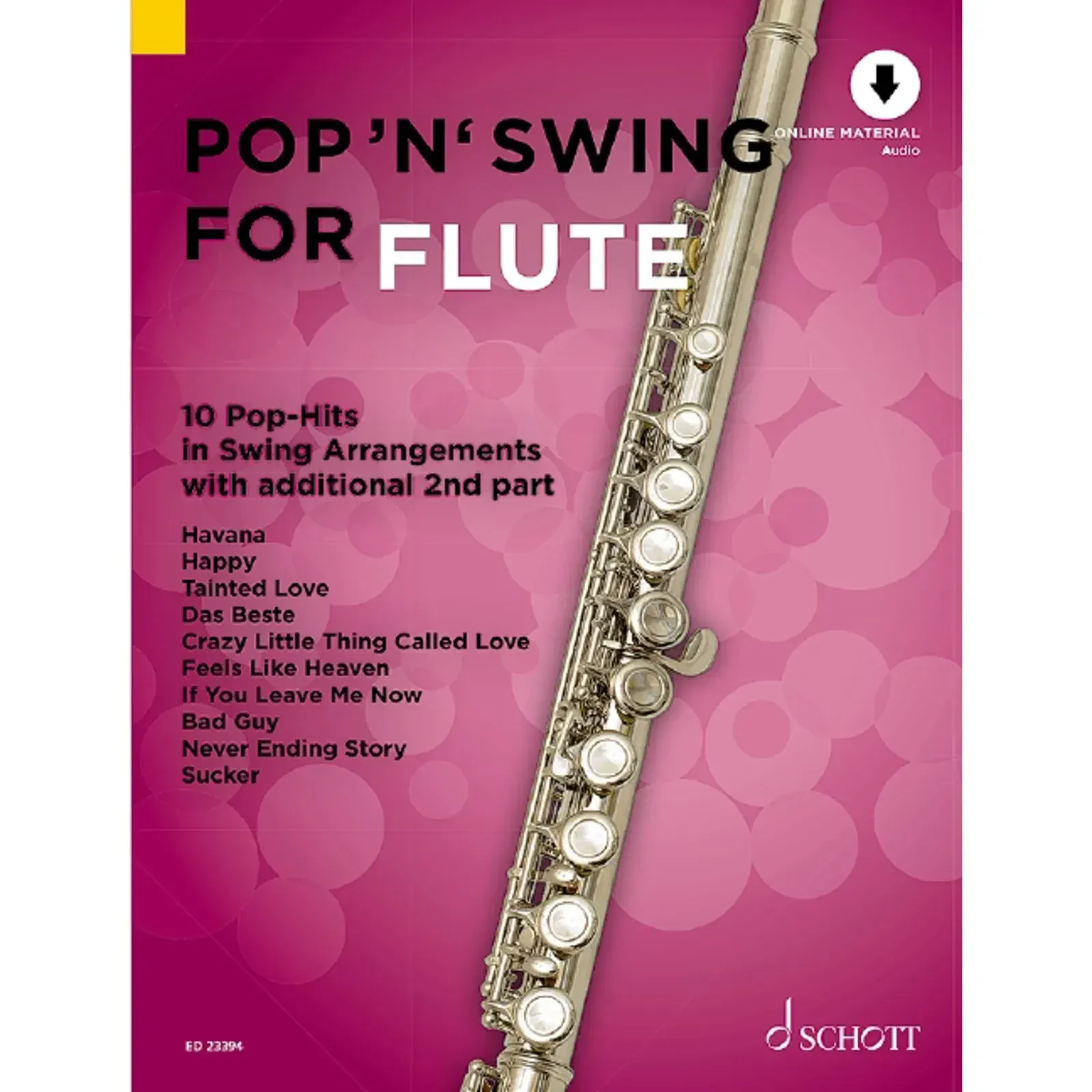 Сборник песен Schott Music Pop 'n' Swing For Flute