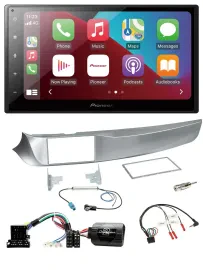 Pioneer USB Lenkrad DAB 2DIN Bluetooth Autoradio für Alfa Giulietta 2010-2014 94