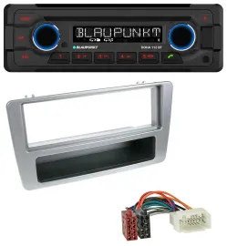 Автомагнитола Blaupunkt для Honda Civic 2001–2003 CD, MP3, USB, AUX, Bluetooth, серебристый