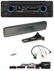 Blaupunkt Lenkrad MP3 CD Bluetooth USB Autoradio für Ford Mondeo Focus anthrazit
