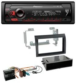 Автомагнитола Pioneer для Citroen Jumper (2006–2011) Quadlock, MP3, USB, DAB, Bluetooth, черный