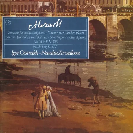 Виниловая пластинка Mozart – Sonatas For Violin And Piano No.24 In F, K.376 / No.25 In F, K.377 Б/У