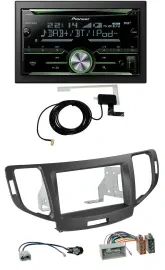 Автомагнитола для Honda Accord Pioneer 2DIN CD/USB/MP3, Bluetooth, DAB, антрацит