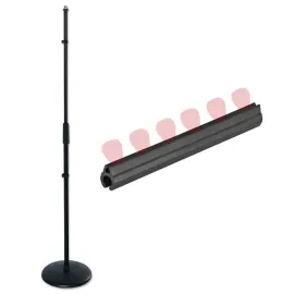 Стойка для микрофона keepdrum MS015 прямая, с держателем медиаторов