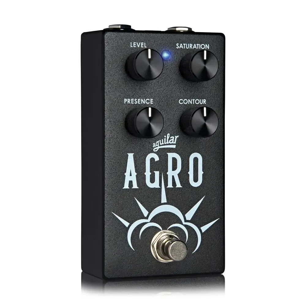 Педаль эффектов для бас-гитары Aguilar AGRO V2 Bass Overdrive