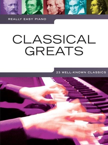 Ноты MusicSales REALLY EASY PIANO CLASSICAL GREATS PIANO BOOK