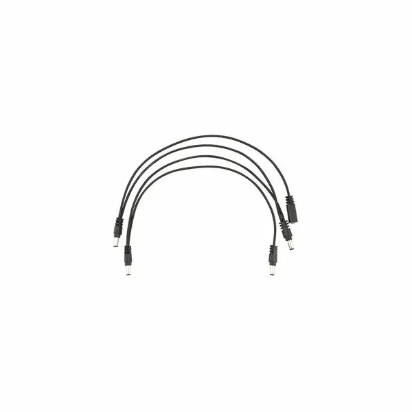 Разветвитель блока питания ROCKBOARD Flat Daisy Cable straight 4