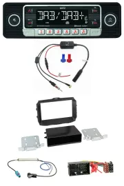 Dietz MP3 DAB Bluetooth USB Autoradio für Alfa Romeo Giulietta 940 Facelift ab 1