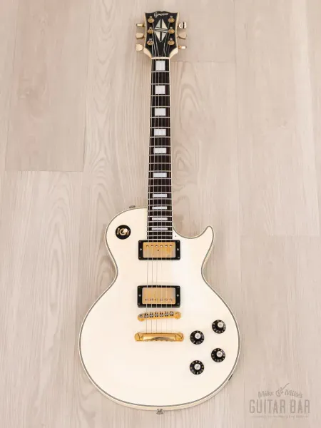 Электрогитара Greco EGW-80 Collection Series HH Custom Lite White w/gigbag Japan 1988