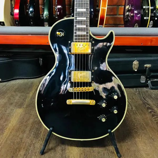 Электрогитара Greco EG N-3028 Les Paul Custom Black Beauty Japan 1970s