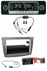 Dietz MP3 DAB Bluetooth USB Autoradio für Alfa Romeo Mito ab 14 955 silber