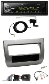 Pioneer Bluetooth DAB USB Lenkrad Autoradio für Lancia Y 843 2005-2011 anthrazit