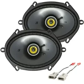 1997-1998 Ford F-150 Kicker Front/Rear Door Factory Speaker Replacement Package