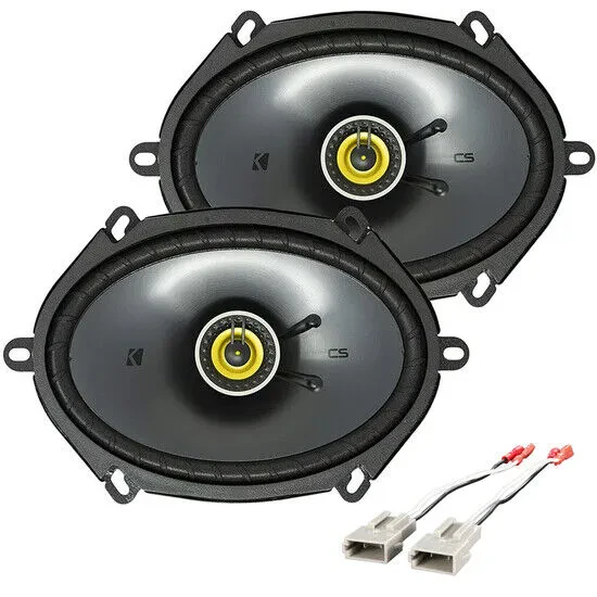 1997-1998 Ford F-150 Kicker Front/Rear Door Factory Speaker Replacement Package