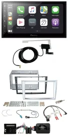 Автомагнитола Pioneer 2DIN USB Bluetooth DAB для Opel Zafira, Astra H, Corsa D