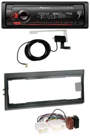 Pioneer DAB USB MP3 Bluetooth Autoradio für Volvo 940, 960, S40 (bis 2000)