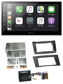 Pioneer MP3 Bluetooth DAB 2DIN USB Autoradio für Mercedes E-Klasse S211 03-09 Ru