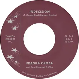 Виниловая пластинка Franka Oroza - Indecision [New Vinyl LP] Colored Vinyl, Purple