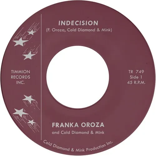 Виниловая пластинка Franka Oroza - Indecision [New Vinyl LP] Colored Vinyl, Purple