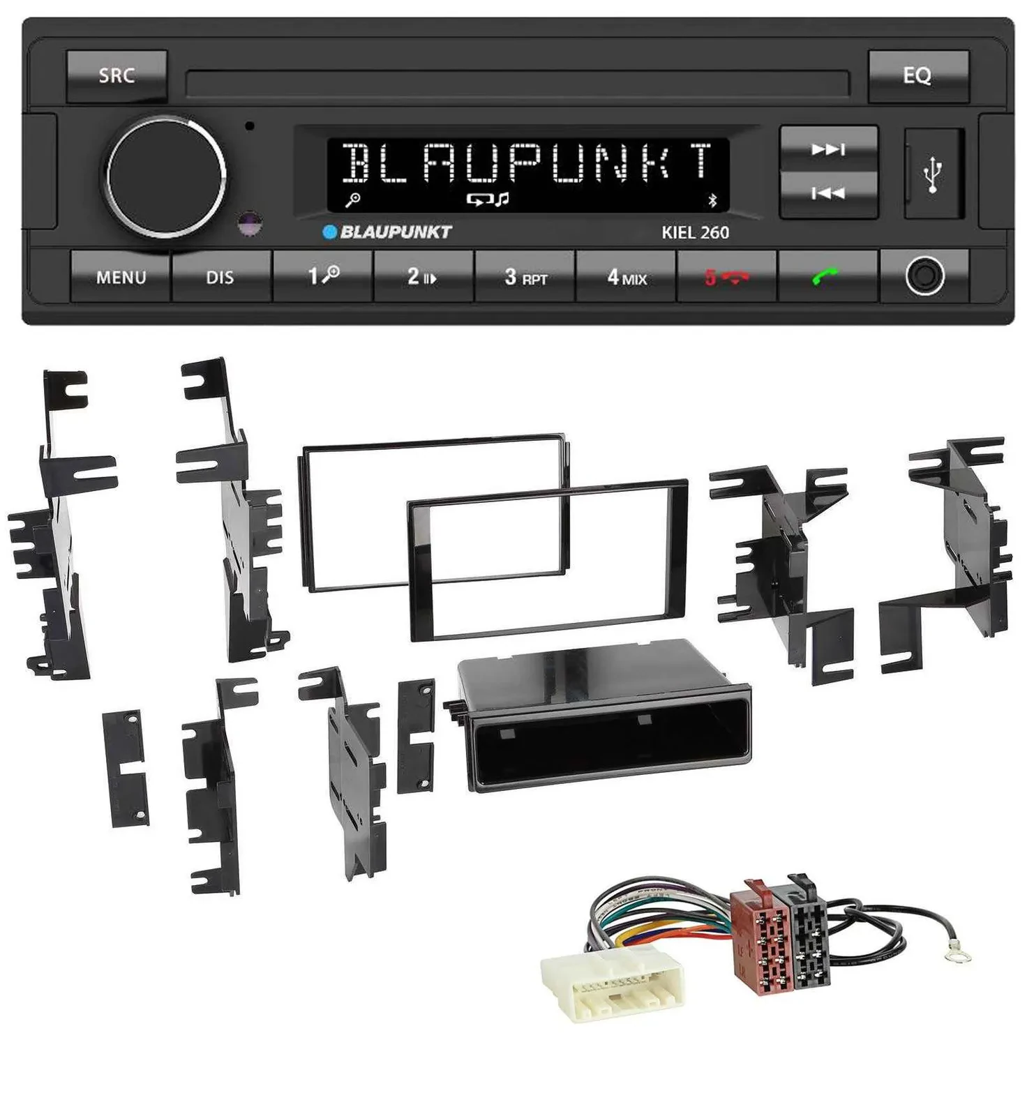 Blaupunkt USB DAB Bluetooth MP3 Autoradio für Nissan Cube ab 09 Frontier ab 13 J