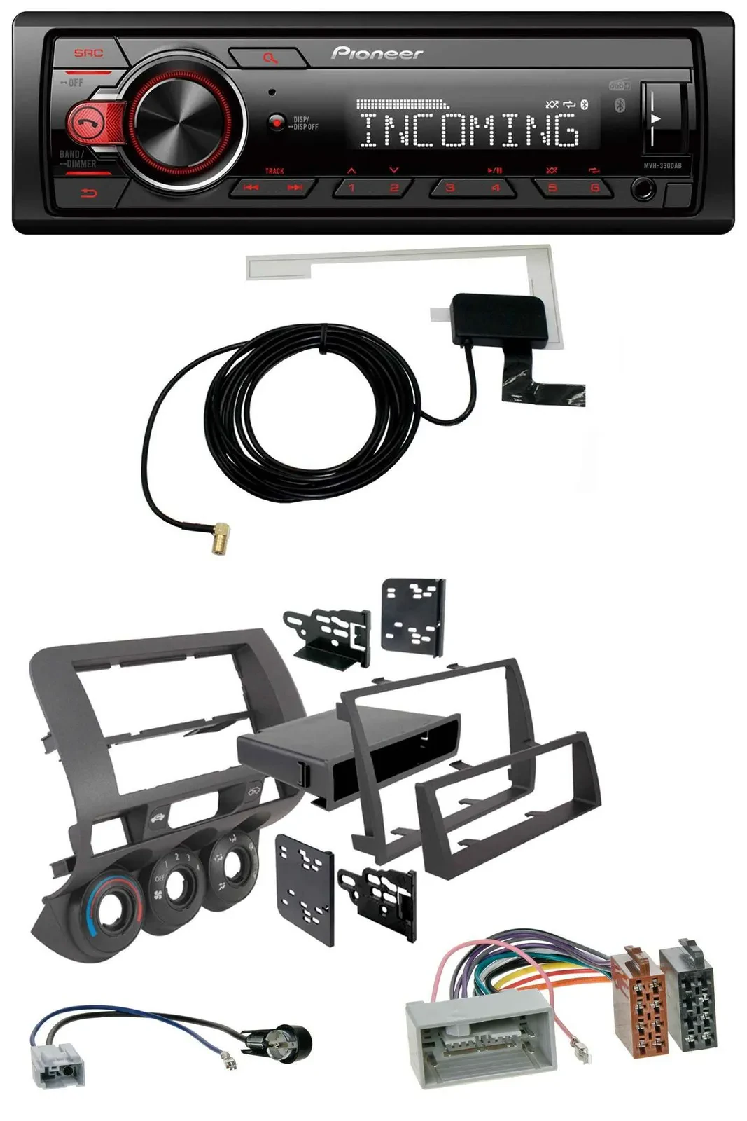 Pioneer MP3 AUX CD DAB USB Autoradio für Honda Fit 06-07 nur US-Importe