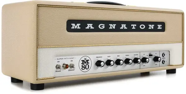 Усилитель для электрогитары Magnatone Super Fifty-Nine M-80 45-watt Tube Head Gold