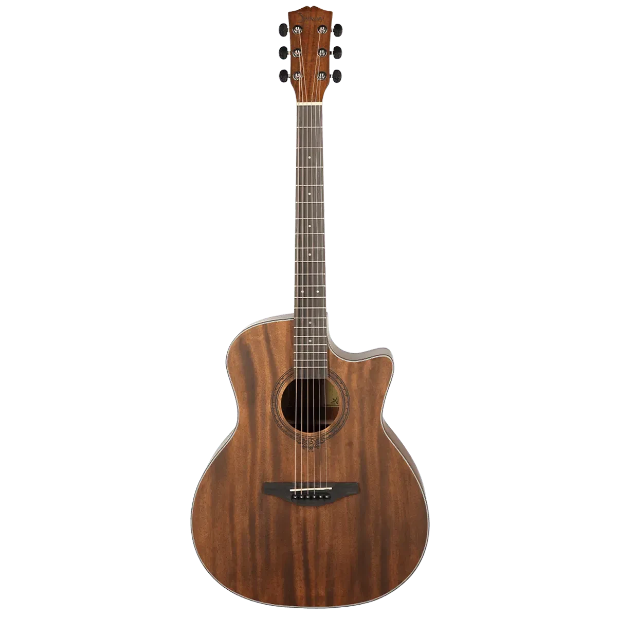 Акустическая гитара Shinobi H-12 Grand Auditorium Brown