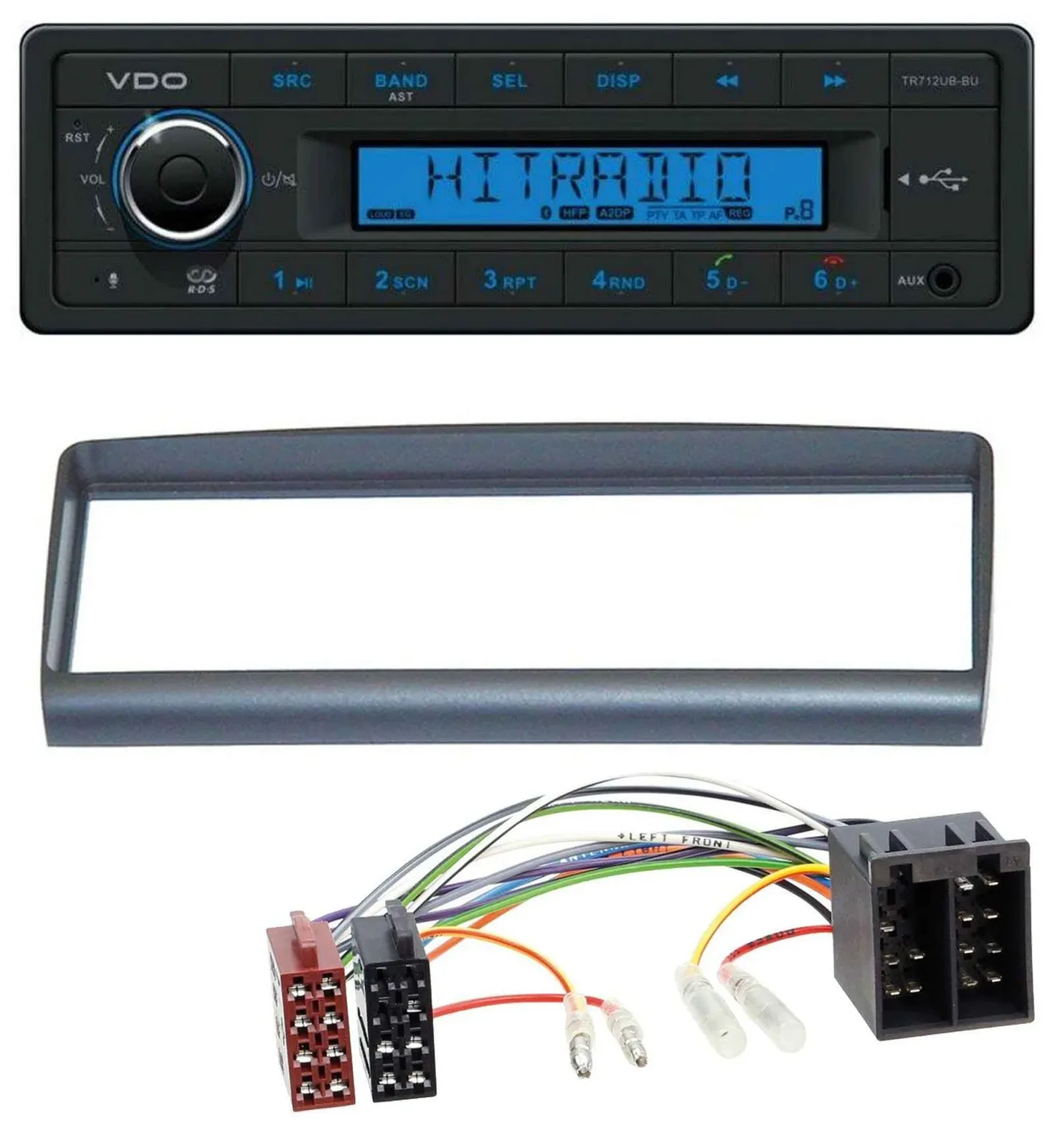 VDO Bluetooth AUX USB MP3 Autoradio für Alfa Romeo Spider GTV 1994-2005