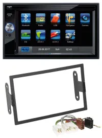 Blaupunkt SD Bluetooth 2DIN MP3 USB AUX Autoradio für Nissan Pathfinder Quest Se