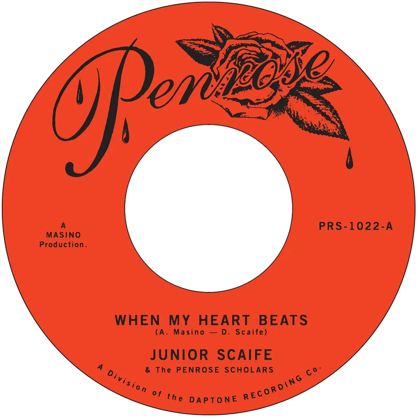 Виниловая пластинка Junior Scaife – When My Heart Beats / Moment To Moment (Релиз 2023)