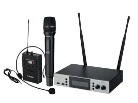 Микрофонная радиосистема LAudio LS-301-MP, ручной и петличный микрофоны
