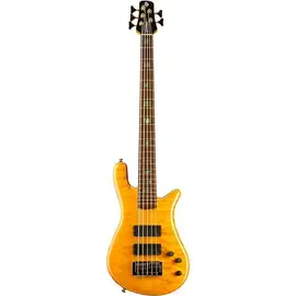 Бас-гитара Spector NS5XL USA 5-String Bass Golden Stain Gold Hardware