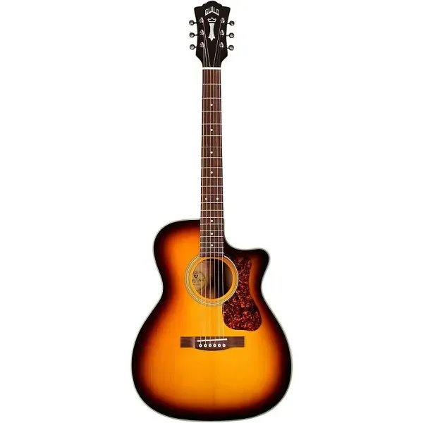 Электроакустическая гитара Guild OM-140CE Westerly Collection Orchestra Antique Burst