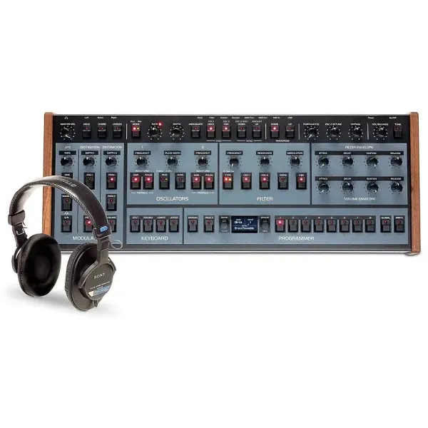 Oberheim OB-X8 Desktop Module With Headphones