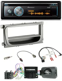 Pioneer Lenkrad DAB USB CD Bluetooth Autoradio für Ford Focus Galaxy C-Max Can a