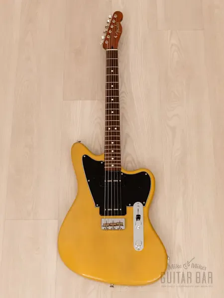 Электрогитара Fender Limited Mahogany Offset Telecaster P90 Butterscotch w/gigbag Japan 2019