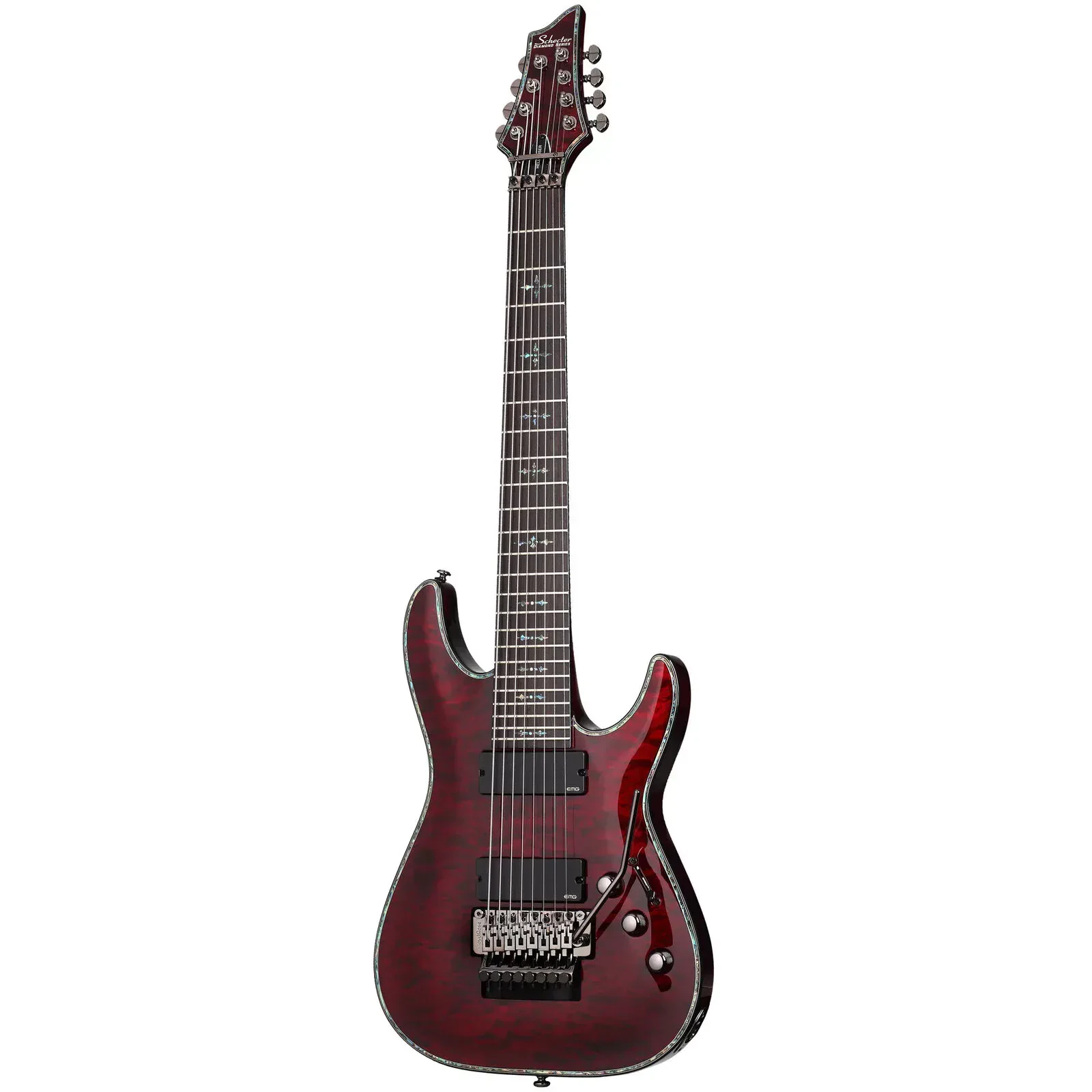 Электрогитара Schecter Hellraiser C-8 Floyd Rose Black Cherry