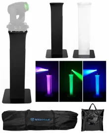 (1) Totem Light Stand+Black+White Scrims For Martin Rush MH 11 Beam