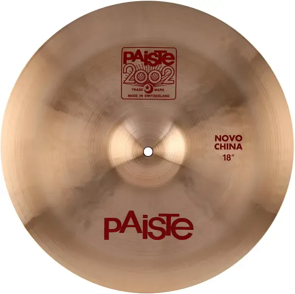 Тарелка барабанная Paiste 18" 2002 Novo China