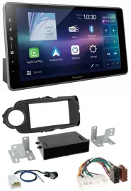 Автомагнитола Pioneer Bluetooth USB DAB MP3 для Toyota Yaris (2011–2014) черная