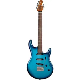 Электрогитара Ernie Ball Music Man Luke 4 SSS Electric Guitar Diesel Blue
