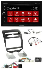 Blaupunkt 2DIN Lenkrad Bluetooth USB TMC DAB Navigation für Hyundai ix20 ab 2010