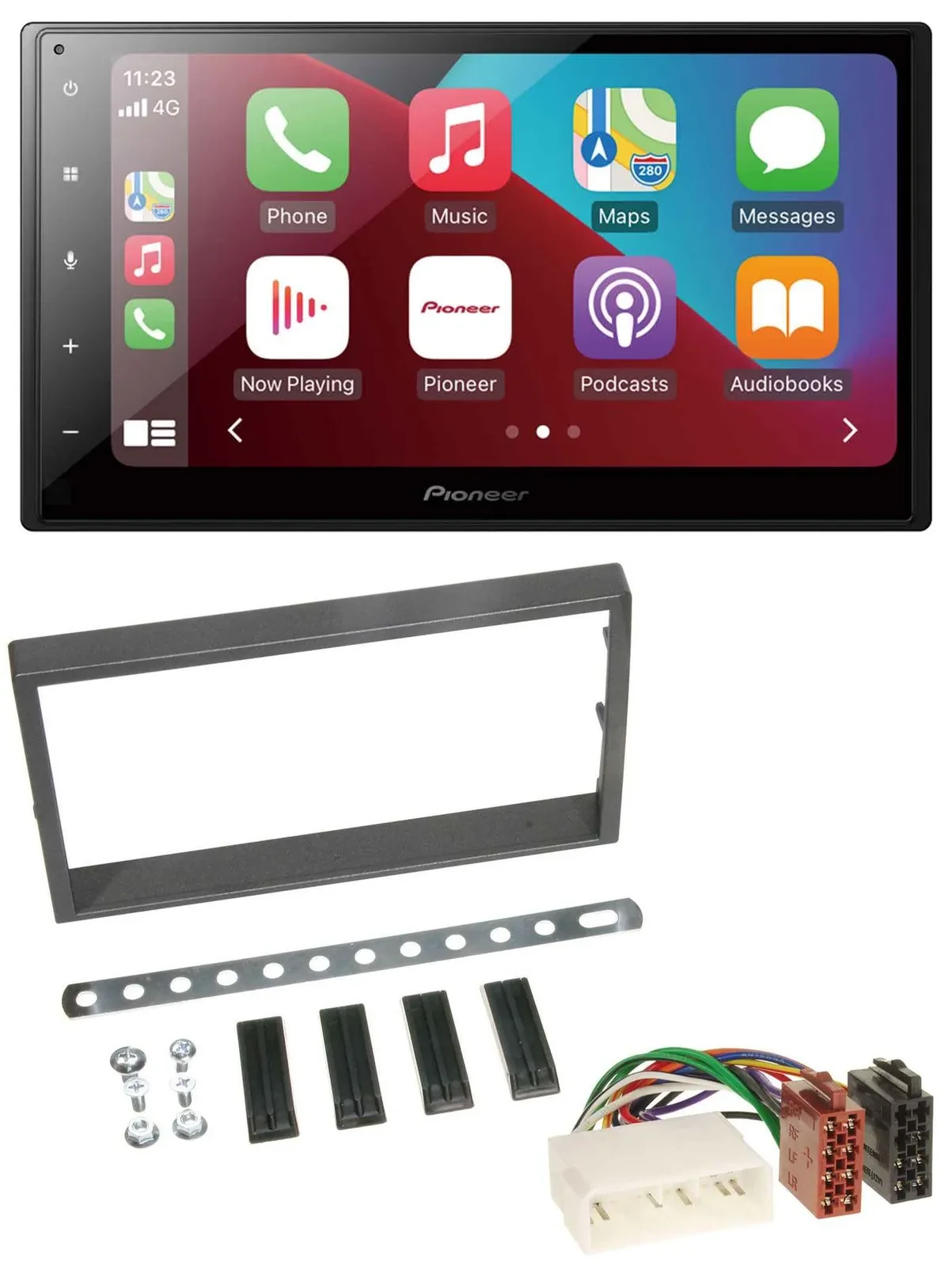 Pioneer USB MP3 DAB 2DIN Bluetooth Autoradio für SSangYong Kyron ab 2005