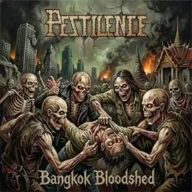 Виниловая пластинка Pestilence - Bangkok Bloodshed - Green Vinyl [New Vinyl LP] Colored Vinyl, Green